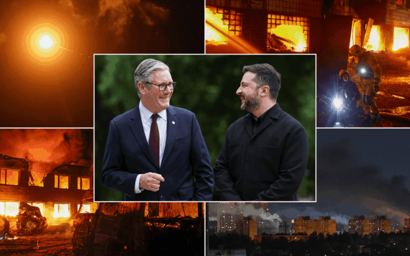 Starmer Arrives in Ukraine Hours After Russian Missile Strike
