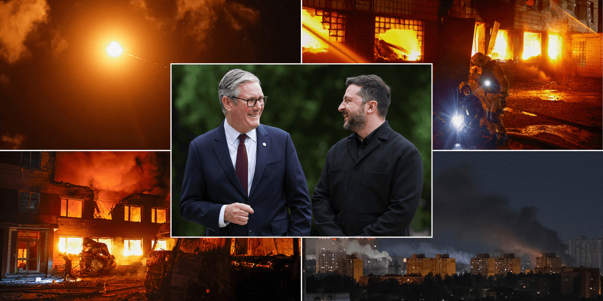 Starmer Arrives in Ukraine Hours After Russian Missile Strike