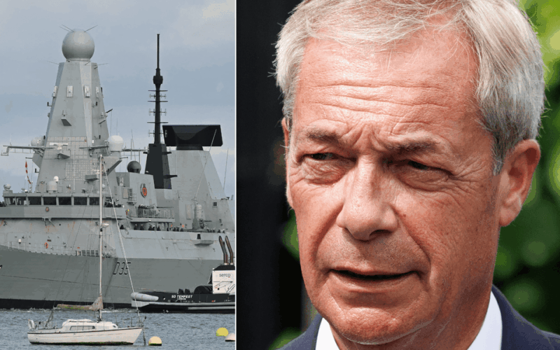 Farage Demands Navy Boost After Argentina’s Falklands Threat