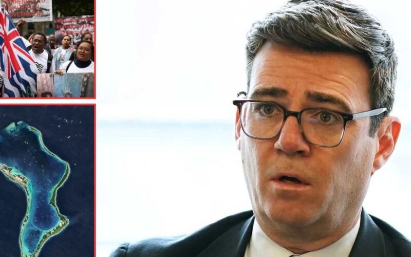 Burnham poised to back Starmer’s £35bn Chagos giveaway deal