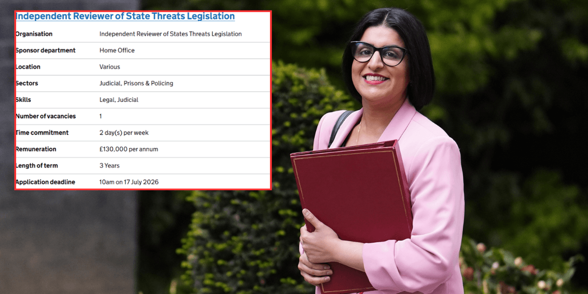 Labour to pay terror chief £130k for two-day workweek