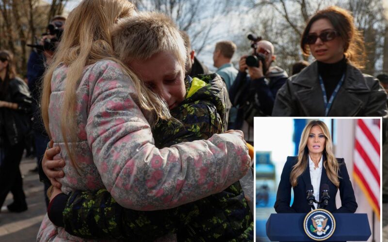 Melania Trump Helps Reunite Five Ukrainian, Russian Kids