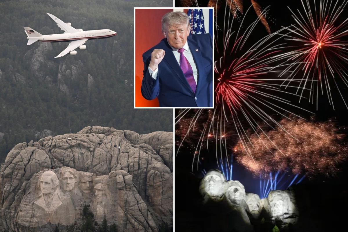 Trump Warns of Communist Threat at Mount Rushmore America 250 Event