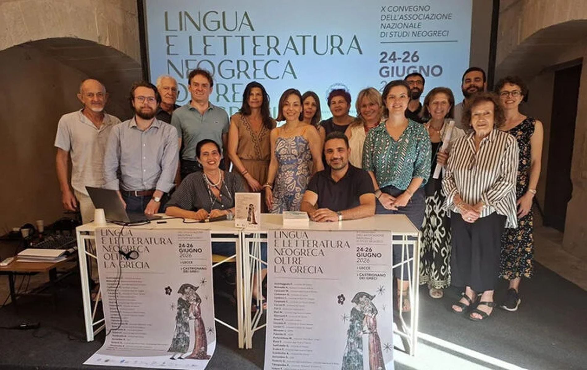 Greek language united scientists and Greek speakers of Southern Italy