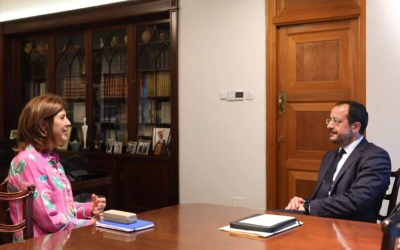 Cyprus President Meets UN Official Before Secretary-General Visit