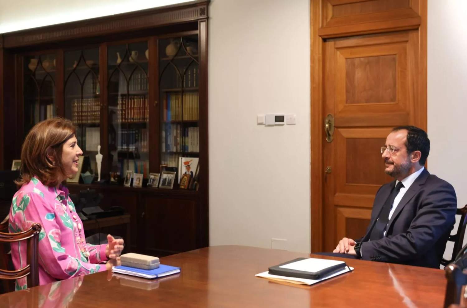 Cyprus President Meets UN Official Before Secretary-General Visit