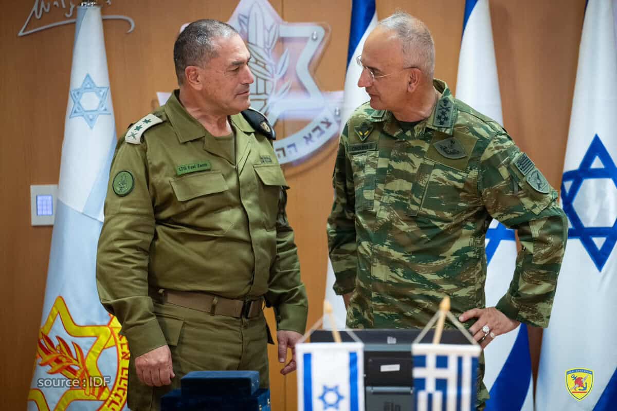 Turkish Columnists Rage Over Greek-Israeli Military Chiefs Photo