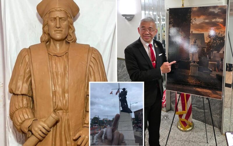 NYC Unveils New Columbus Statue Despite Leftist Opposition