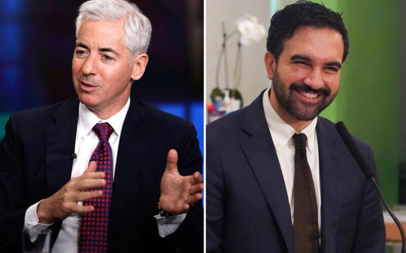 Bill Ackman warns NYC faces ‘disaster’ under far-left agenda