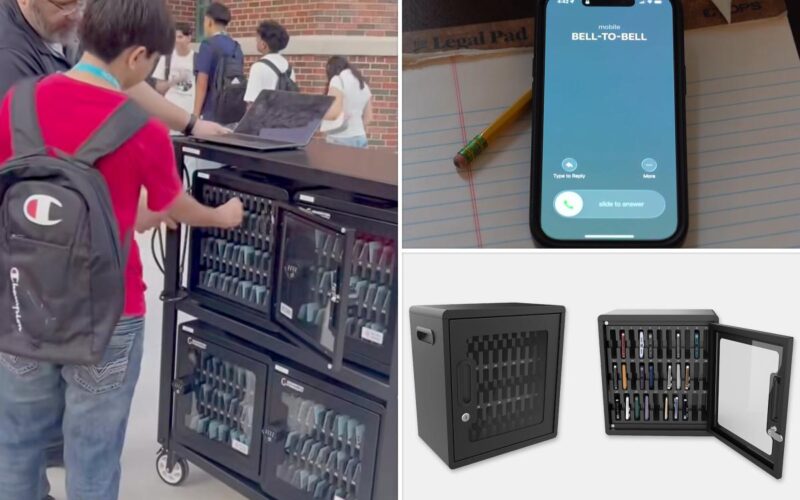 Kansas students must lock up phones all day under new state law