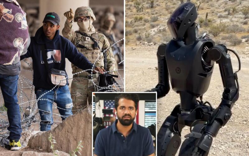 Humanoid Robots Pitched to Patrol Southern Border