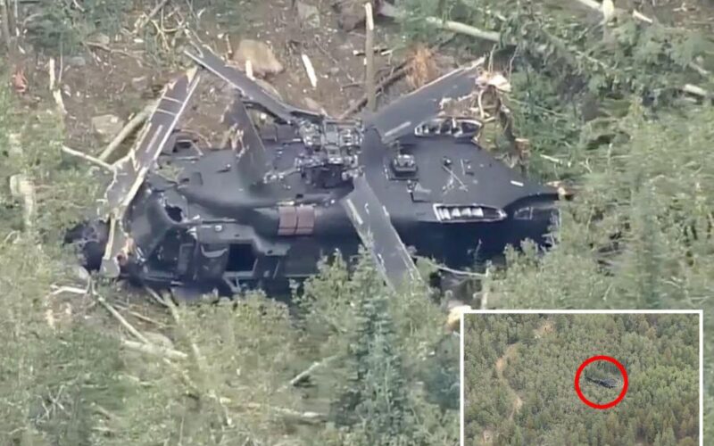 US Army Black Hawk Crashes During Training Exercise