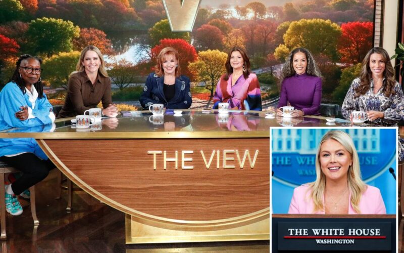Ex-White House Press Secretary Karoline Leavitt Invited To ‘The View’