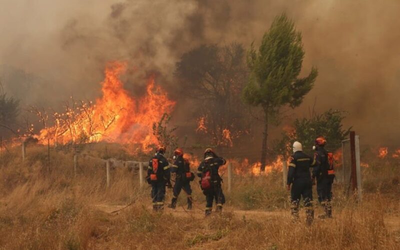 Greece Battles Wildfires for Fourth Straight Day