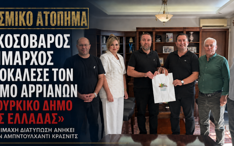 Arrian municipality: Krasnic’s provocation with Turkish characterization