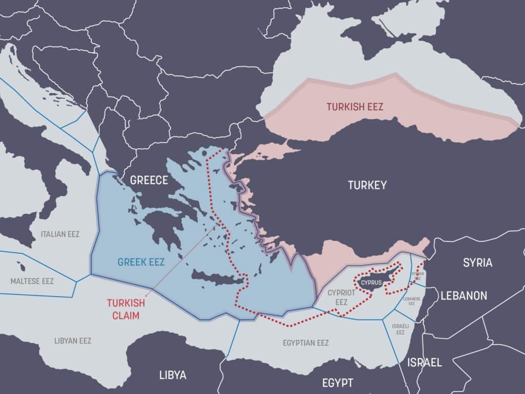 Greek Turkish EEZ