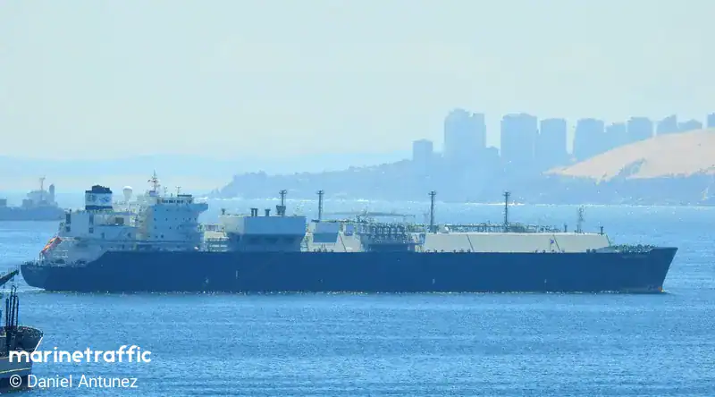 Greek LNG Tanker Struck Off Oman Exiting Strait of Hormuz