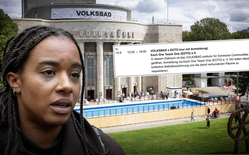Berlin pool bans white people from swimming in NGO project