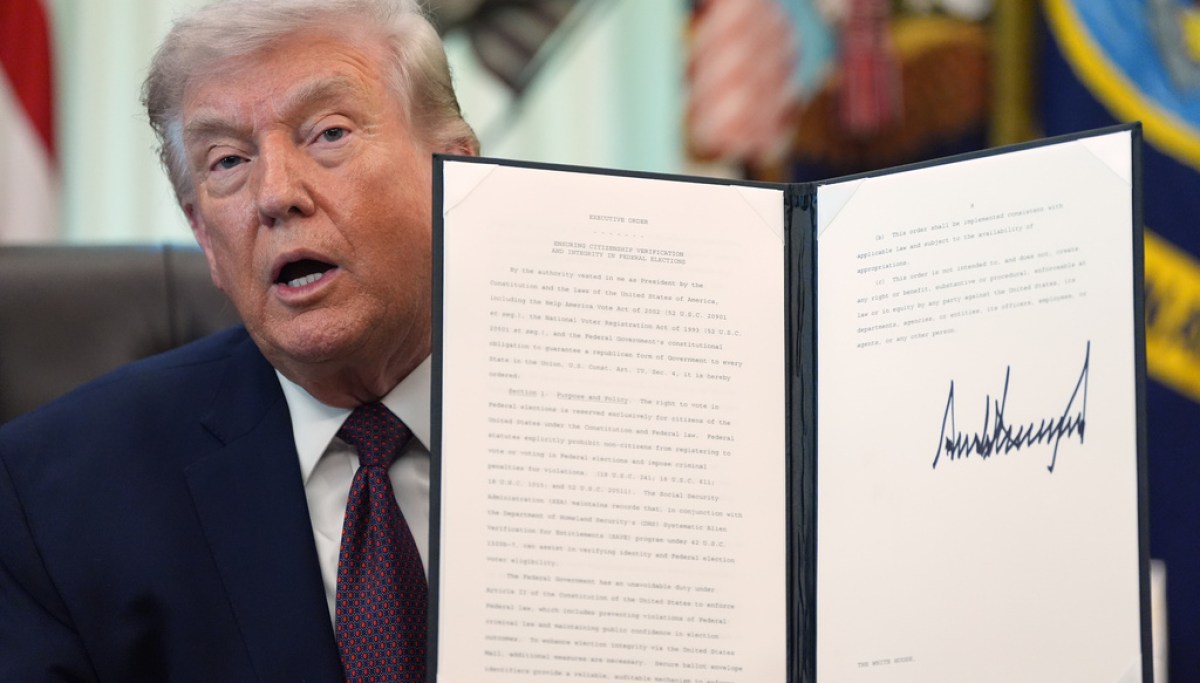 Trump Signs Executive Orders at White House