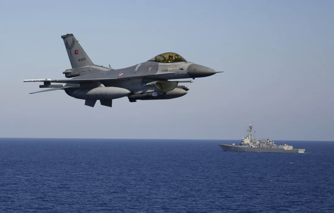 Turkish F-16 Drills Surge Over Cyprus Airspace
