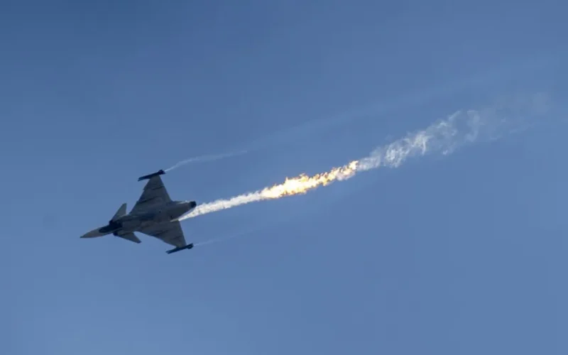 Hungarian Gripen Fighter Jet Crashes, Pilot Ejects Safely