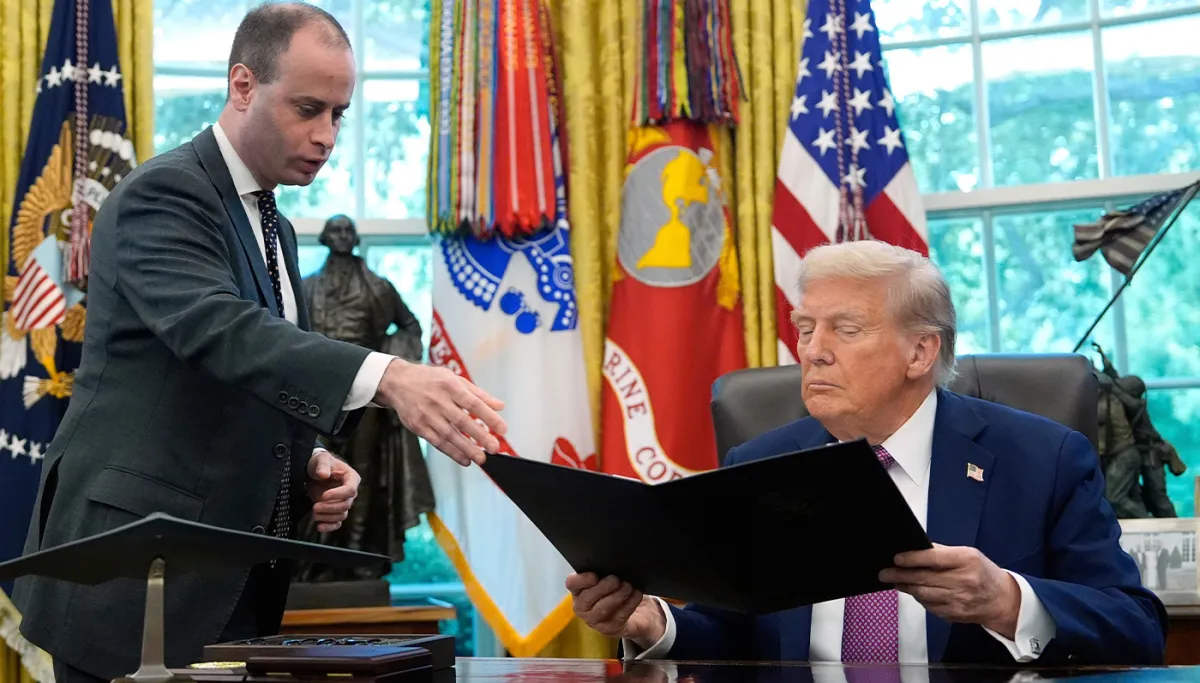 Trump Administration Gets Scharf Edge in Policy Direction