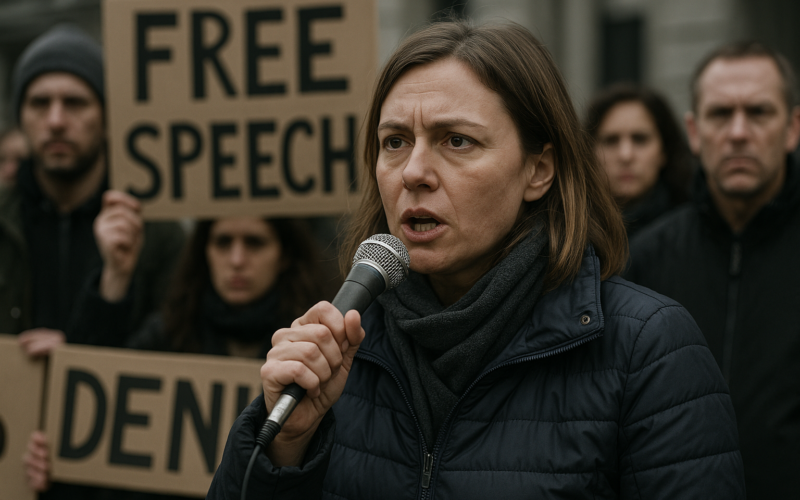 Free Speech Defenders Denied Free Speech Rights