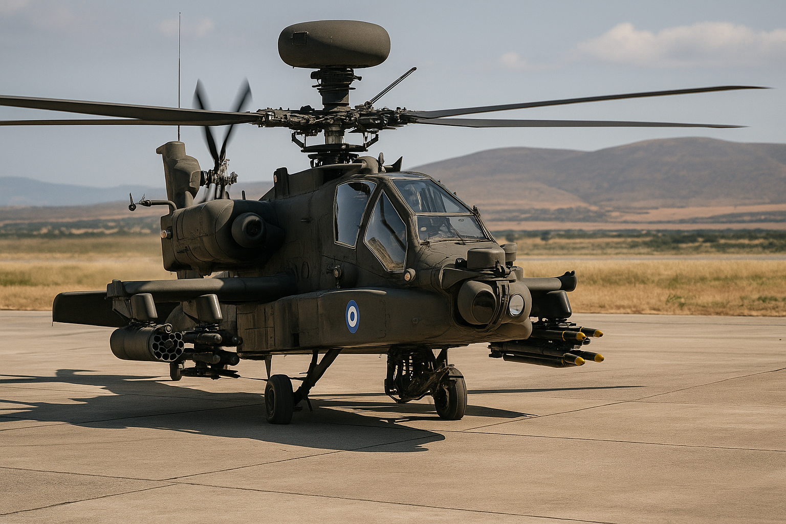 Greece Sends Apache Helicopters to UAE for Drone Defense
