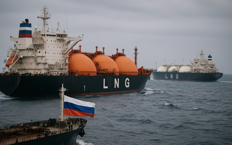 Russian, US LNG Tankers Reroute via Cape Amid Hormuz Closure