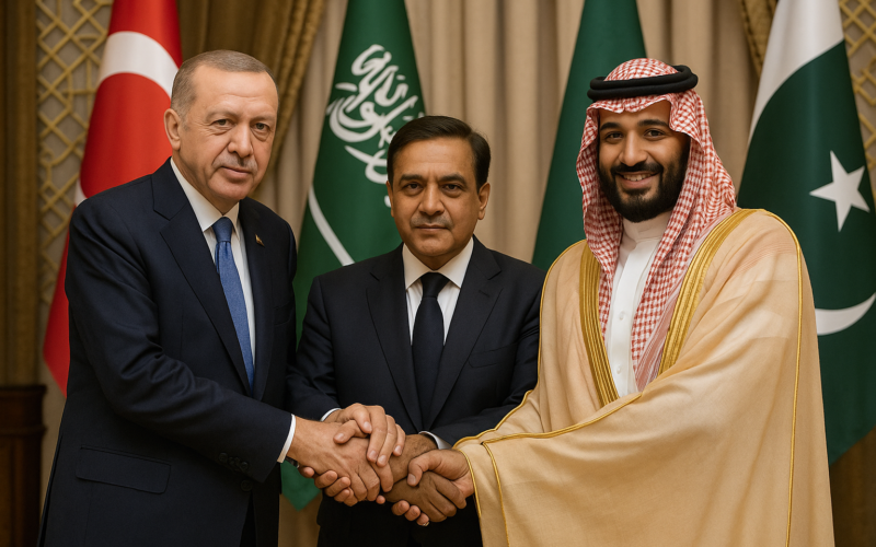 Three Powers in Search of an Enemy