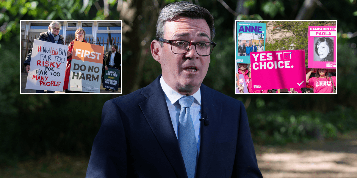 Burnham to Abstain on Assisted Dying Vote as PM Promises Hands-Off Approach