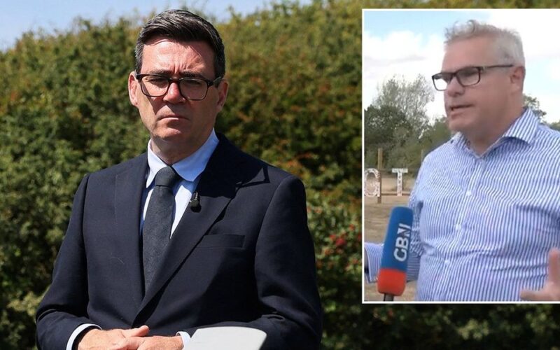 Burnham slammed by councillor over migrant camp plan