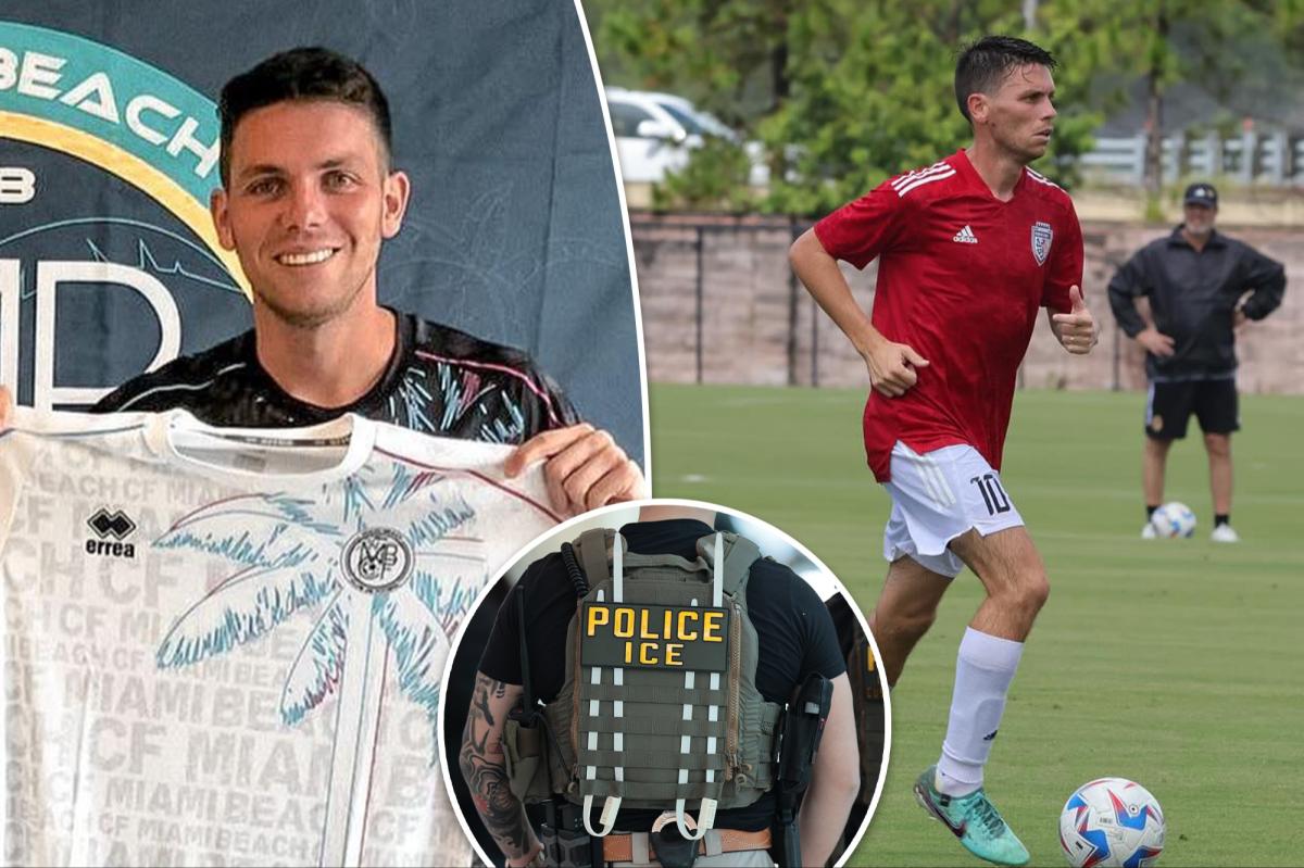 Argentine Soccer Star Held by ICE at Florida Facility