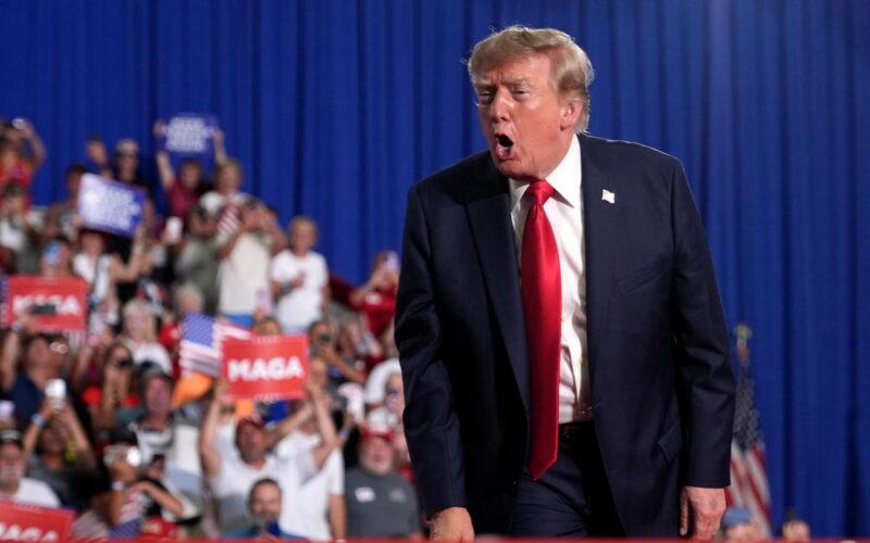 Trump Fires Back at Protester Interrupting Myrtle Beach Rally