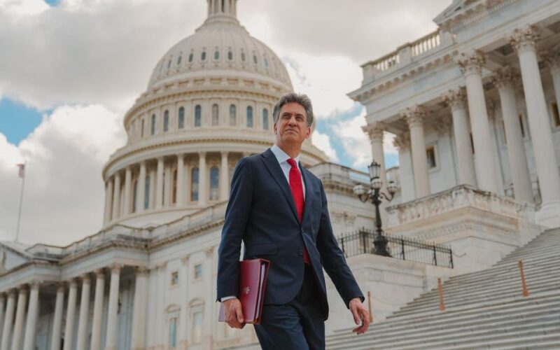 Ed Miliband Dodges White House Rebuke for Trump Insult