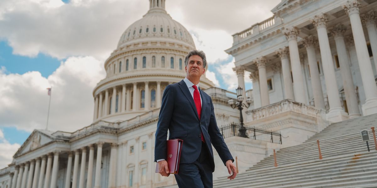 Ed Miliband Dodges White House Rebuke for Trump Insult