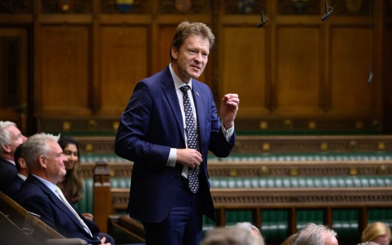 Reform Leader Tice Under Investigation Over Undeclared Interest