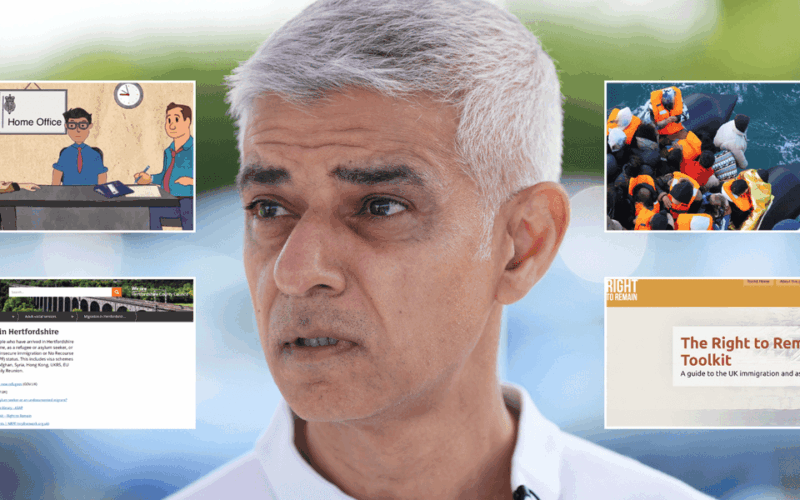 Khan’s City Hall Backs Pro-Open Borders Charity’s Asylum Toolkit