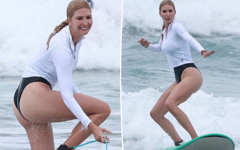 Ivanka Trump surfs with family in Costa Rica vacation