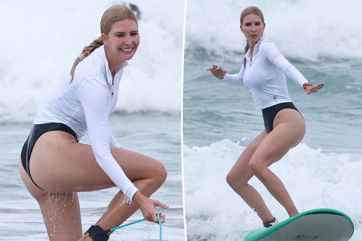 Ivanka Trump surfs with family in Costa Rica vacation