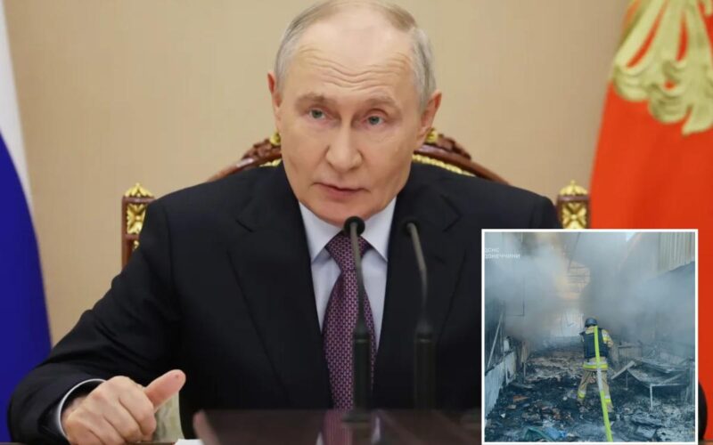 Ukrainian Drone Strike on Russian City Kills 12, Officials Say
