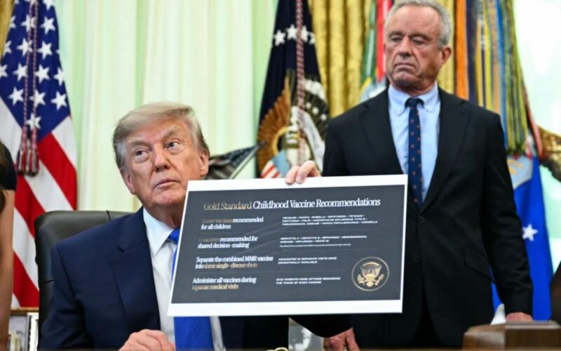 Trump Signs Order Limiting Child Vaccines, Calls MMR Lethal