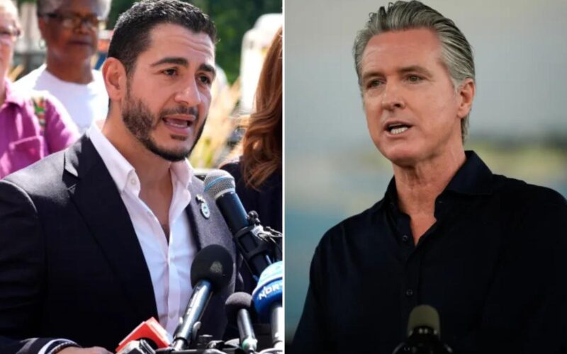 Newsom Backs El-Sayed, Choosing Party Over Principles