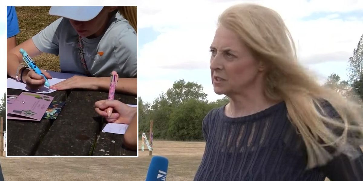 Residents beg Burnham to stop asylum centre as kids write PM