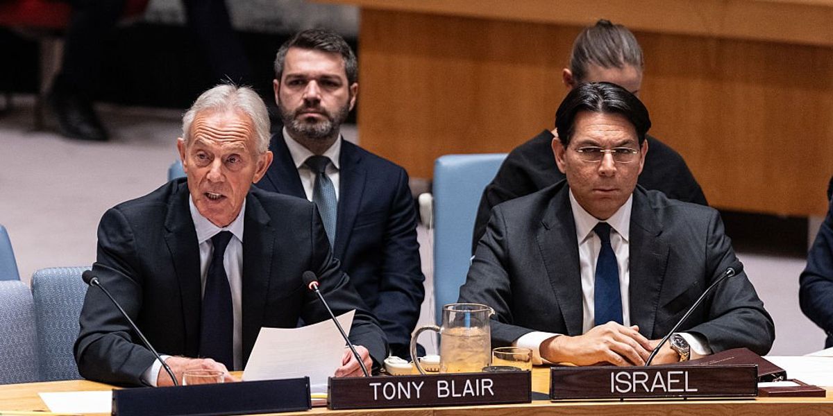 Tony Blair and Jared Kushner Meet with Hamas Leader