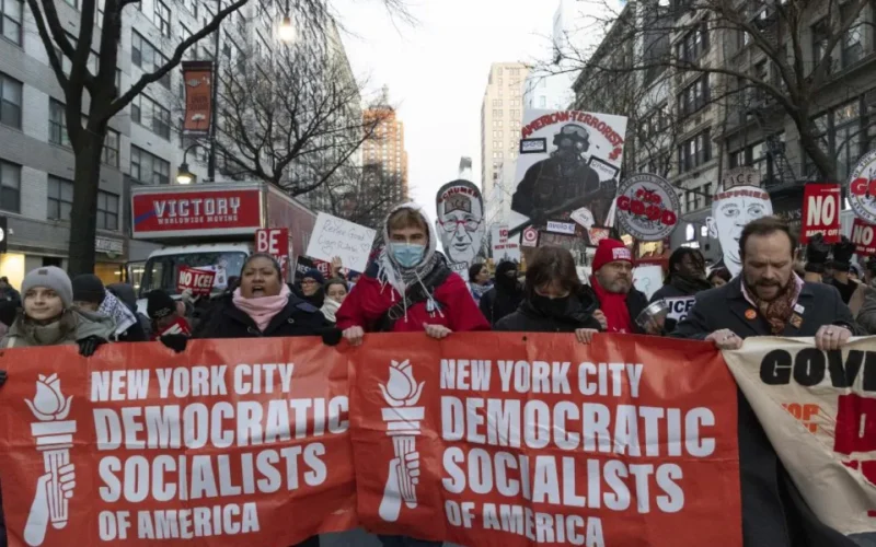 Democrats’ Civil War Heats Up as Socialists Gain Ground