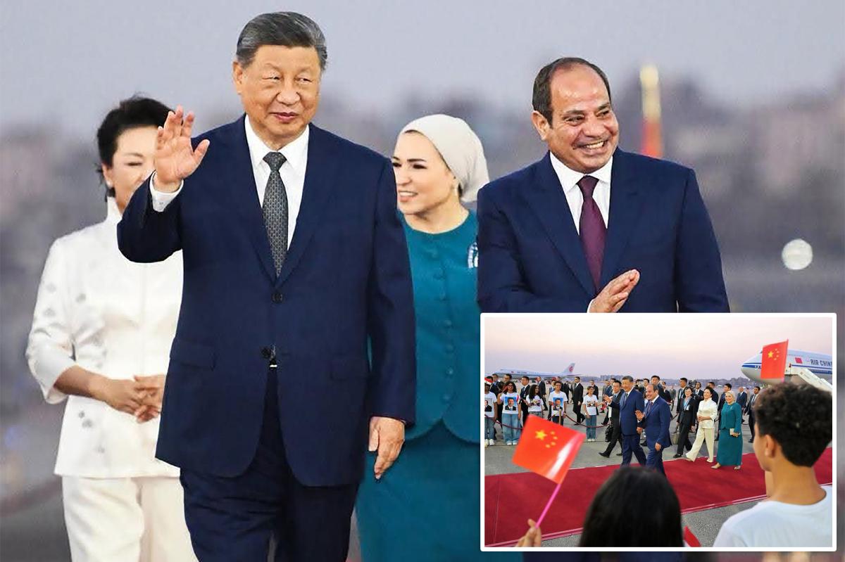 Xi Visits Egypt as China Expands Middle East Influence