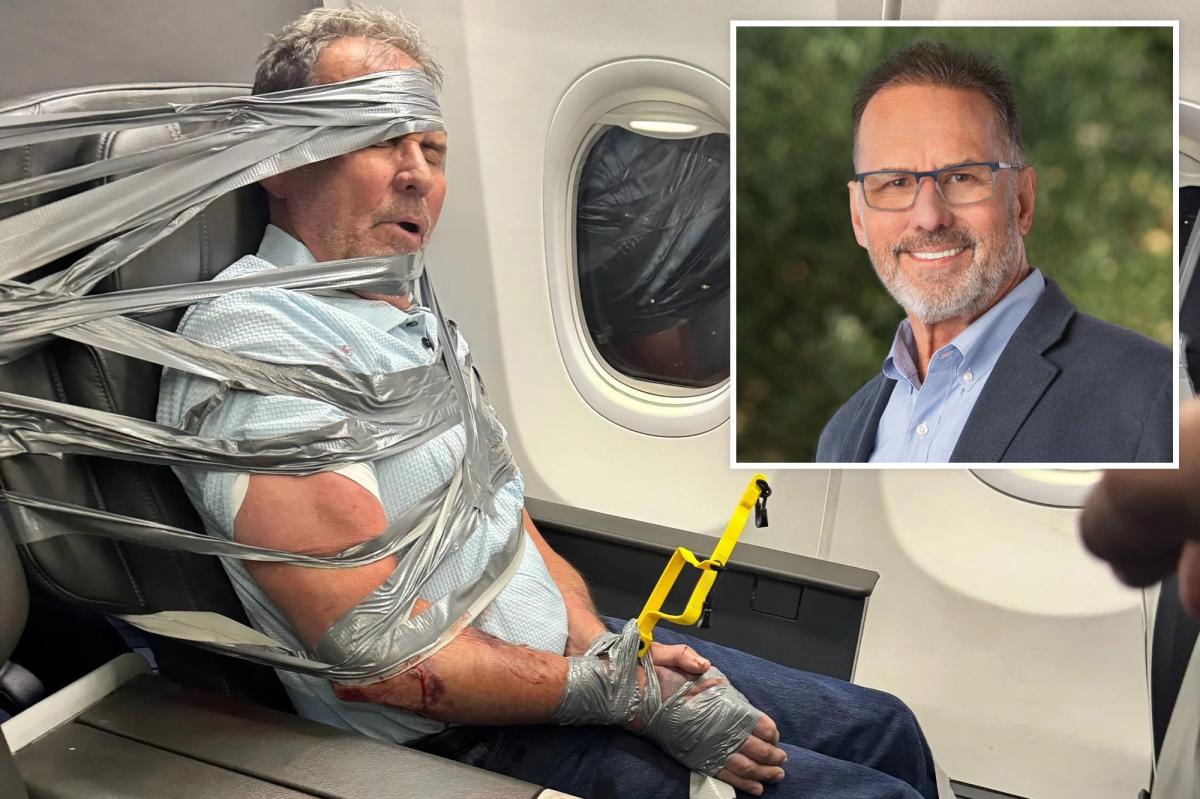 Arizona realtor duct-taped to seat after N-word tirade on flight