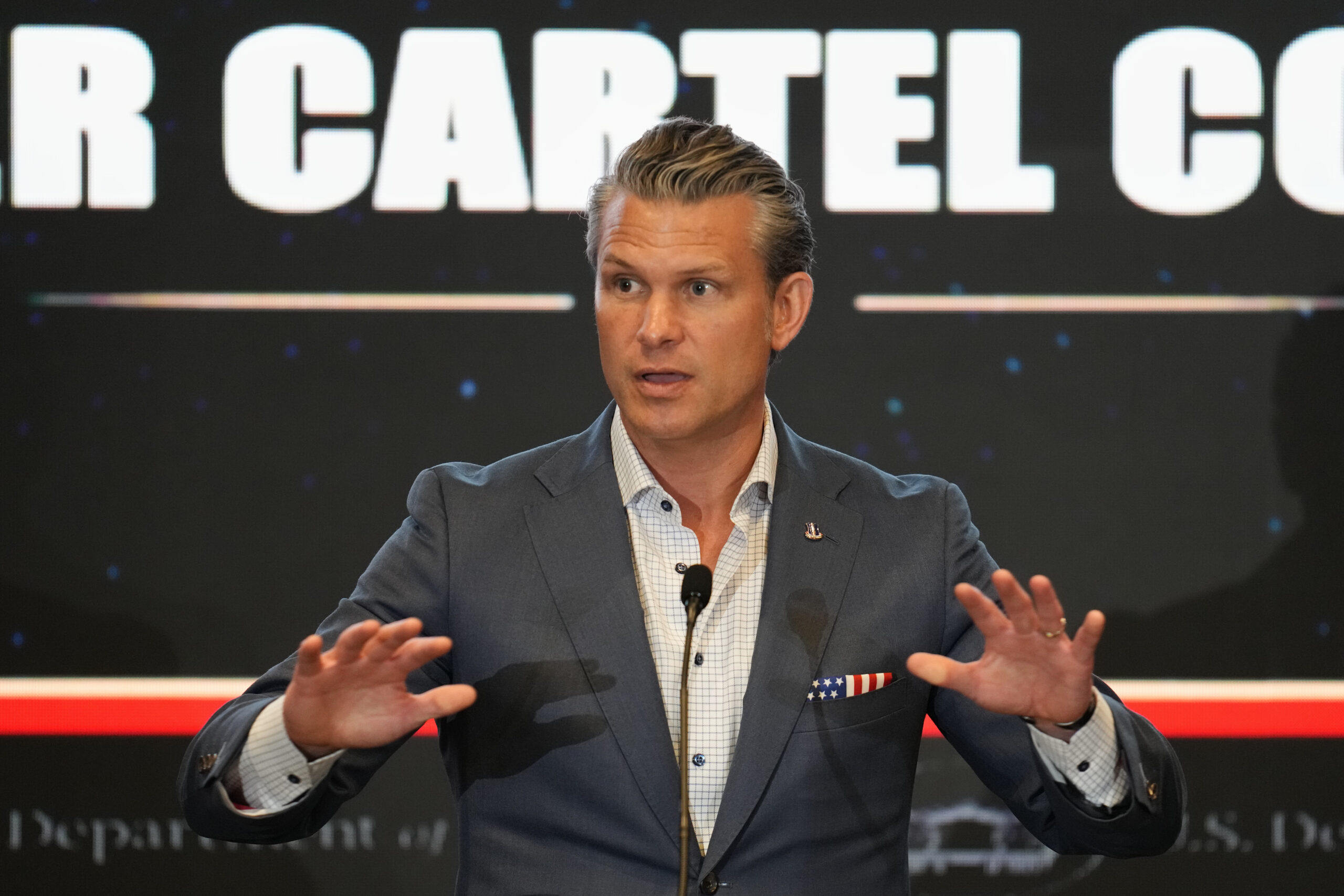 Verteidigungsminister Pete Hegseth bestreitet Ambitionen hinsichtlich einer Kandidatur.