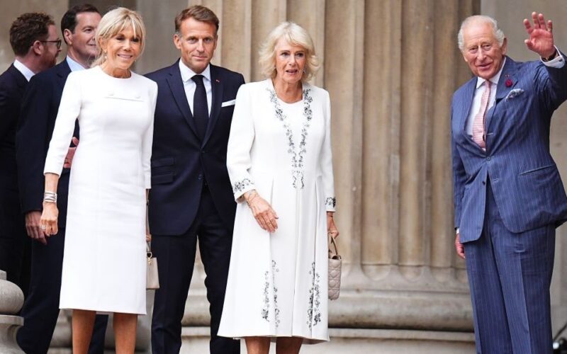 King and Queen unite with Burnham and Macron at British Museum